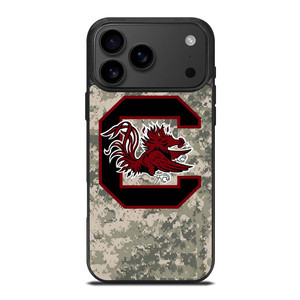 SOUTH CAROLINA GAMECOCKS CAMO LOGO iPhone 17 Pro Max Case SOUTH CAROLINA GAMECOCKS CAMO LOGO iPhone 17 Pro Max Case