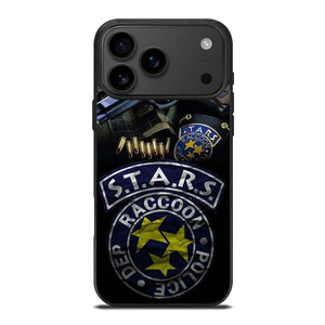 STARS RACCOON POLICE DEP BADGE 2 iPhone 17 Pro Max Case