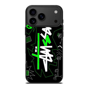 STUSSY ARTWORK LOGO iPhone 17 Pro Max Case STUSSY ARTWORK LOGO iPhone 17 Pro Max Case