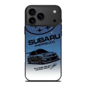 SUBARU IMPREZA COLIN MCRAE iPhone 17 Pro Max Case SUBARU IMPREZA COLIN MCRAE iPhone 17 Pro Max Case