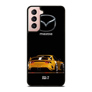 MAZDA RX7 YELLOW CARS Samsung Galaxy S21 Case