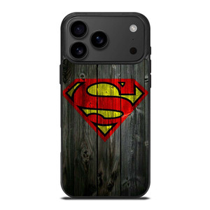 SUPERMAN WOODEN LOGO iPhone 17 Pro Max Case SUPERMAN WOODEN LOGO iPhone 17 Pro Max Case