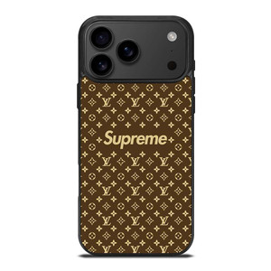 SUPREME BROWN PATTERN NEW iPhone 17 Pro Max Case SUPREME BROWN PATTERN NEW iPhone 17 Pro Max Case