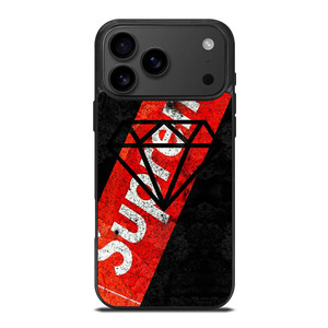 SUPREME DIAMOND SUPPLY CO BLACK iPhone 17 Pro Max Case SUPREME DIAMOND SUPPLY CO BLACK iPhone 17 Pro Max Case