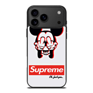 SUPREME MICKEY MOUSE iPhone 17 Pro Max Case SUPREME MICKEY MOUSE iPhone 17 Pro Max Case