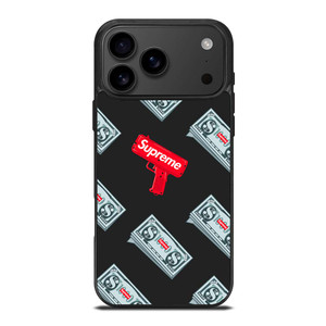 SUPREME MONEY GUN iPhone 17 Pro Max Case SUPREME MONEY GUN iPhone 17 Pro Max Case