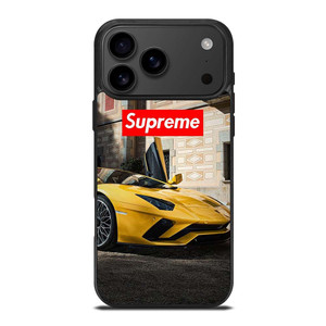 SUPREME YELLOW LAMBORGINI (2) iPhone 17 Pro Max Case SUPREME YELLOW LAMBORGINI (2) iPhone 17 Pro Max Case