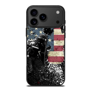 SWAT EAGLE AMERICAN FLAG iPhone 17 Pro Max Case