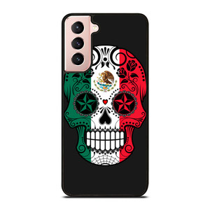 MEXICO SKULL SKELETON FLAG Samsung Galaxy S21 Case MEXICO SKULL SKELETON FLAG Samsung Galaxy S21 Case