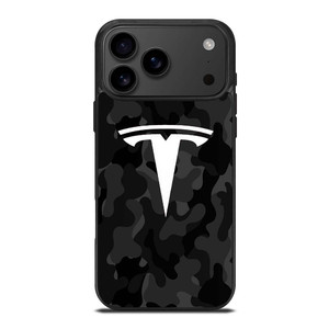 TESLA MOTORS LOGO CAMO iPhone 17 Pro Max Case TESLA MOTORS LOGO CAMO iPhone 17 Pro Max Case
