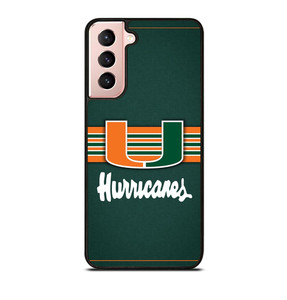 MIAMI HURRICANES LOGO Samsung Galaxy S21 Case MIAMI HURRICANES LOGO Samsung Galaxy S21 Case