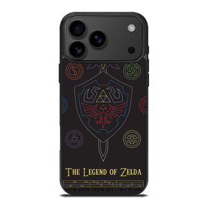 THE LEGEND OF ZELDA GAME ICON LOGO iPhone 17 Pro Max Case THE LEGEND OF ZELDA GAME ICON LOGO iPhone 17 Pro Max Case
