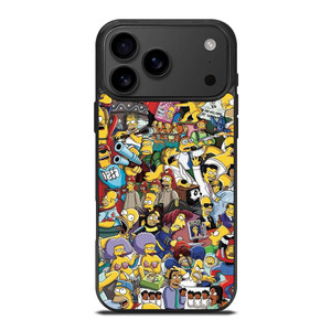 THE SIMPSONS ALL COLLAGE iPhone 17 Pro Max Case THE SIMPSONS ALL COLLAGE iPhone 17 Pro Max Case