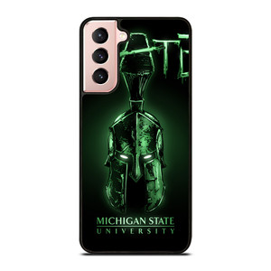 MICHIGAN STATE UNIVERSITY LOGO Samsung Galaxy S21 Case MICHIGAN STATE UNIVERSITY LOGO Samsung Galaxy S21 Case