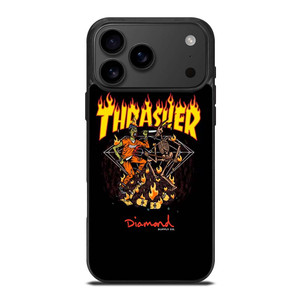 THRASHER DIAMOND SUPPLY CO iPhone 17 Pro Max Case THRASHER DIAMOND SUPPLY CO iPhone 17 Pro Max Case