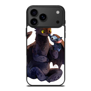 TOOTHLESS AND STITCH CARTOON 2 iPhone 17 Pro Max Case