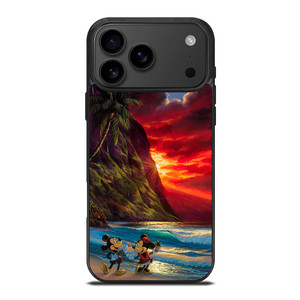 TROPICAL BEAUTIFUL MICKEY MINNIE iPhone 17 Pro Max Case