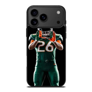 UM MIAMI HURRICANES FOOTBALL iPhone 17 Pro Max Case