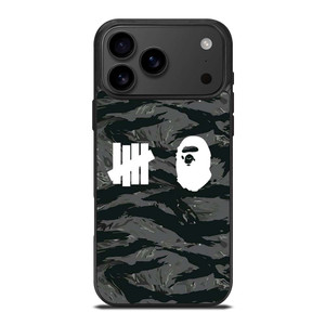UNDEFEATED BAPE LOGO CAMO iPhone 17 Pro Max Case UNDEFEATED BAPE LOGO CAMO iPhone 17 Pro Max Case