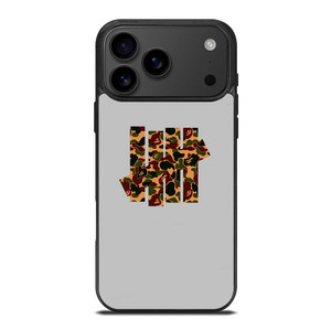UNDEFEATED LOGO BAPE CAMO iPhone 17 Pro Max Case UNDEFEATED LOGO BAPE CAMO iPhone 17 Pro Max Case