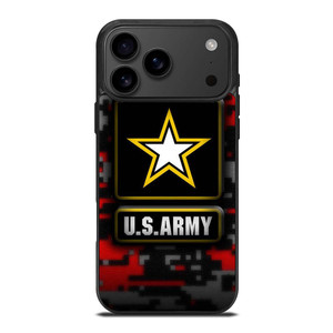US ARMY CAMO LOGO iPhone 17 Pro Max Case US ARMY CAMO LOGO iPhone 17 Pro Max Case