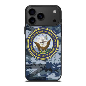 US NAVY CAMO LOGO iPhone 17 Pro Max Case US NAVY CAMO LOGO iPhone 17 Pro Max Case