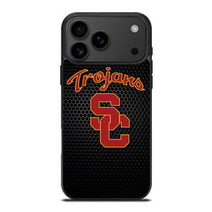 USC TROJANS RUSTY METAL LOGO iPhone 17 Pro Max Case