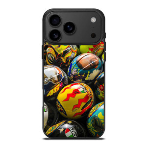 VALENTINO ROSSI AGV COLLECTION HELMETS iPhone 17 Pro Max Case