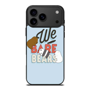 WE BARE BEARS CARTOON LOGO iPhone 17 Pro Max Case WE BARE BEARS CARTOON LOGO iPhone 17 Pro Max Case
