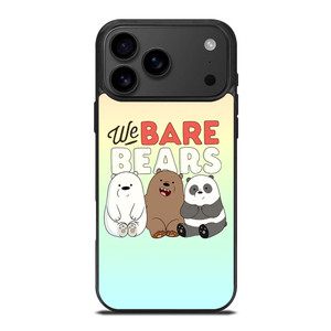 WE BARE BEARS COLORFUL iPhone 17 Pro Max Case WE BARE BEARS COLORFUL iPhone 17 Pro Max Case