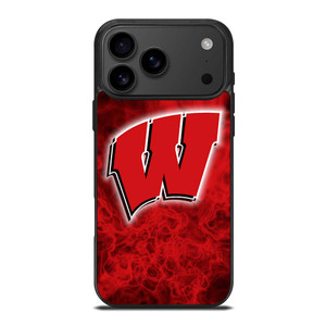 WISCONSIN BADGER LOGO iPhone 17 Pro Max Case WISCONSIN BADGER LOGO iPhone 17 Pro Max Case