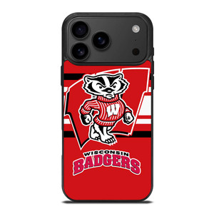 WISCONSIN BADGER SYMBOL iPhone 17 Pro Max Case WISCONSIN BADGER SYMBOL iPhone 17 Pro Max Case