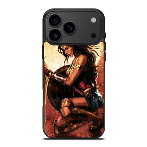 WONDER WOMAN SUPER HERO DC ART iPhone 17 Pro Max Case
