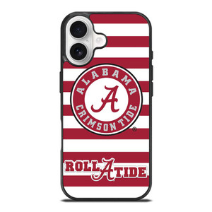 ALABAMA CRIMSON TIDE ROLL A TIDE STRIPE LOGO iPhone 17 Case