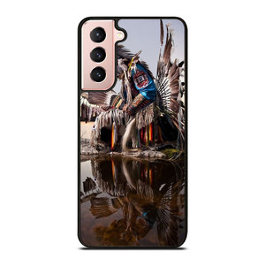 NATIVE AMERICAN INDIAN FEATHERS Samsung Galaxy S21 Case NATIVE AMERICAN INDIAN FEATHERS Samsung Galaxy S21 Case