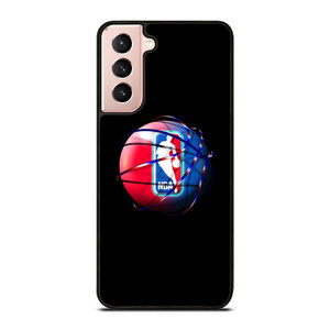 NBA LOGO COLORFUL BALL Samsung Galaxy S21 Case