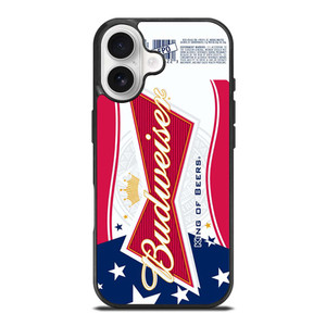 BUDWEISER AMERICAN FLAG LOGO iPhone 17 Case BUDWEISER AMERICAN FLAG LOGO iPhone 17 Case