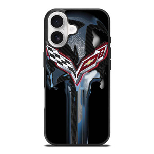CORVETTE SKULL LOGO iPhone 17 Case