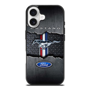 FORD MUSTANG METAL LOGO EMBLEM iPhone 17 Case