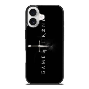 GAME OF THRONES LOGO BLACK iPhone 17 Case