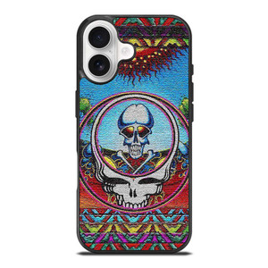 GRATEFUL DEAD SKULL FLORAL iPhone 17 Case GRATEFUL DEAD SKULL FLORAL iPhone 17 Case