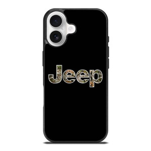 JEEP WRANGLER LOGO CAMO iPhone 17 Case