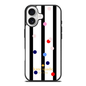 KATE SPADE STRIPE POLKADOTS iPhone 17 Case