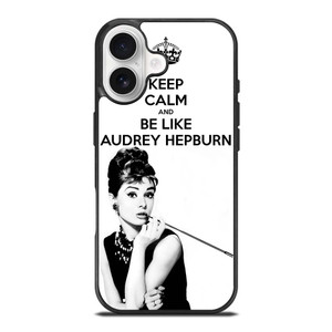 KEEP CALM AUDREY HEPBURN iPhone 17 Case