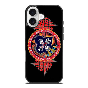 KISS BAND ROCK AND ROLL OVER iPhone 17 Case