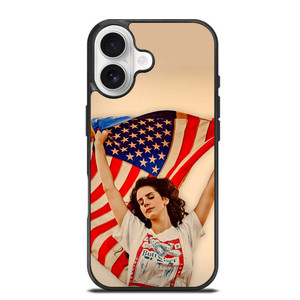 LANA DEL REY AMERICAN FLAG iPhone 17 Case