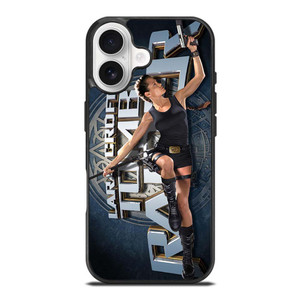 LARA CROFT TOMB RAIDER iPhone XR Plastic Black iPhone 17 Case