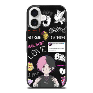 LIL PEEP STICKER COLLECTION iPhone 17 Case