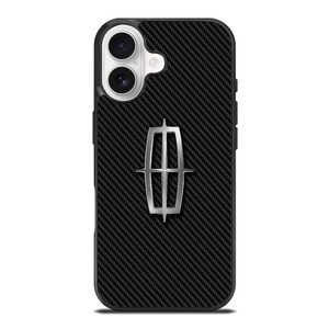 LINCOLN MOTOR LOGO CARBON iPhone 17 Case