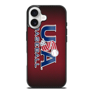 MAJOR BASEBALL LEAGUE LOGO RED iPhone 17 Case